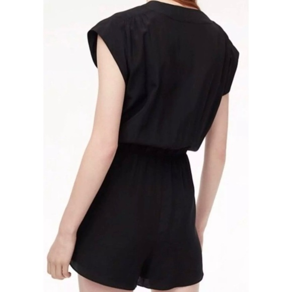 •Aritzia• Babaton Corbett Silk Romper - Picture 2 of 7